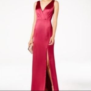 Adrianna Papell Satin Gown